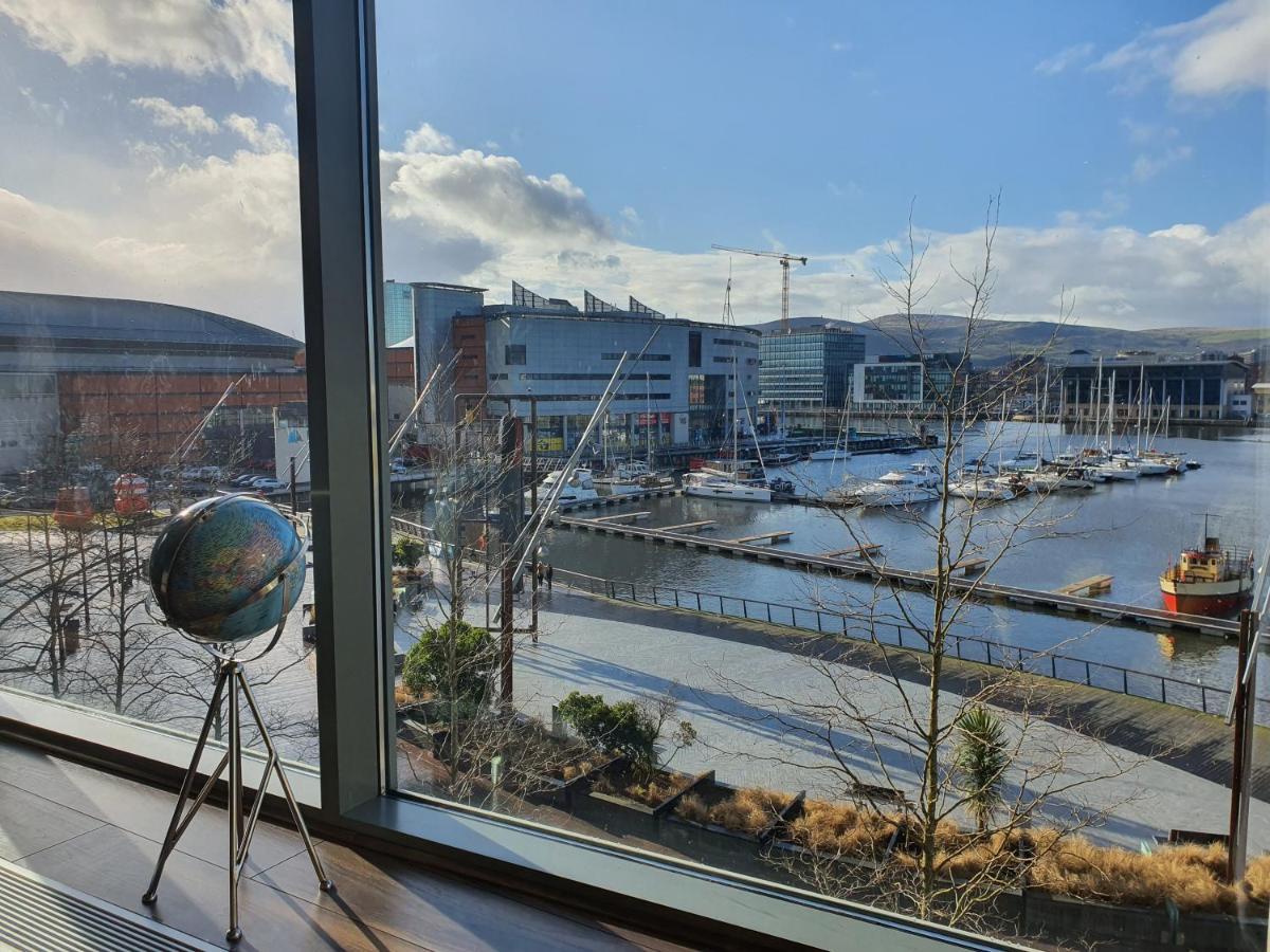 Luxury Apartment Marina Views At Titanic Quarter Belfast Ngoại thất bức ảnh