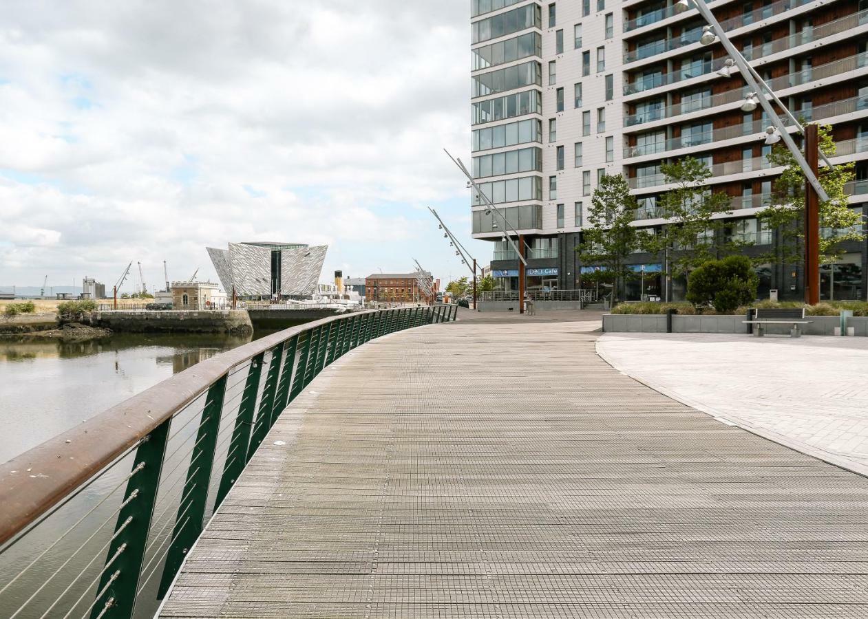 Luxury Apartment Marina Views At Titanic Quarter Belfast Ngoại thất bức ảnh