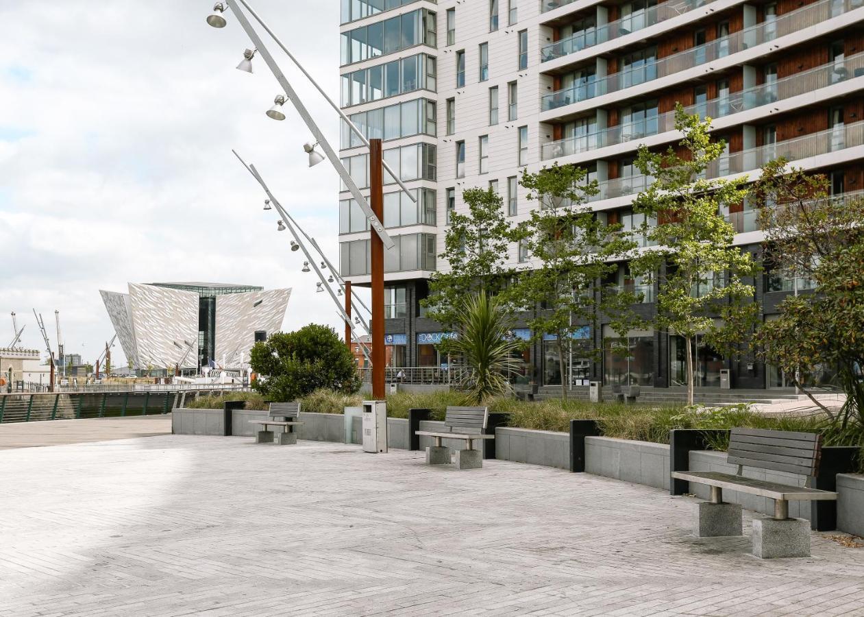 Luxury Apartment Marina Views At Titanic Quarter Belfast Ngoại thất bức ảnh